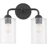Charlotte 2 Light Vanity Light by Quorum - 598-2
