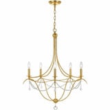 Metro II 5 Light Large Chandelier by Crystorama - 425