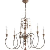 Salento 6 Light Large Chandelier by Quorum 6006-6