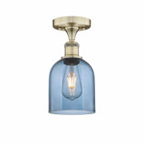 Bella 1 Light 5.5 Inch Wide Semi Flush Mount by Innovations - 616-1F-G558-6