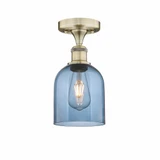 Bella 1 Light 5.5 Inch Wide Semi Flush Mount by Innovations - 616-1F-G558-6