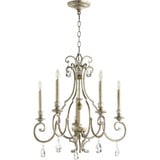 Ansley 5 Light Medium Chandelier by Quorum - 6014-5