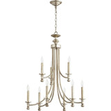 Rossington 9 Light Large 2 Tier Chandelier by Quorum 6022-9