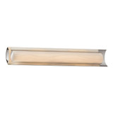 Porcelina Lineate 23W LED Linear Vanity Light by Justice Design - PNA-8635-WAVE