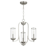 Collins 3 Light Small Chandelier by Quorum - 6044-3