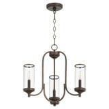 Collins 3 Light Small Chandelier by Quorum - 6044-3