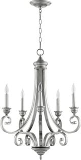 Bryant 5 Light Medium Chandelier by Quorum - 6054-5