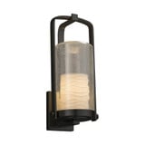 Limoges Atlantic 1 Light Wave Large Outdoor Wall Mount by Justice Design - POR-7584W-10-WAVE