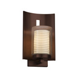 Limoges Embark 1 Light Sawt Outdoor Wall Mount by Justice Design - POR-7591W-10-SAWT