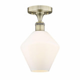 Cindyrella 1 Light 8 Inch Wide Semi Flush Mount by Innovations - 616-1F-G65-8