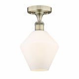 Cindyrella 1 Light 8 Inch Wide Semi Flush Mount by Innovations - 616-1F-G65-8
