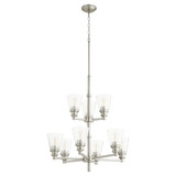 Dunbar 9 Light Large Chandelier by Quorum - 609-9