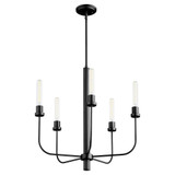 Sheridan 5 Light Medium Chandelier by Quorum - 612-5