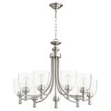 Rossington 9 Light Large 2 Tier Chandelier by Quorum 6122-9