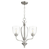 Jardin 3 Light Small Chandelier by Quorum - 6127-3