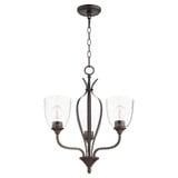 Jardin 3 Light Small Chandelier by Quorum - 6127-3