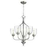 Jardin 5 Light Medium Chandelier by Quorum - 6127-5