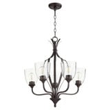 Jardin 5 Light Medium Chandelier by Quorum - 6127-5