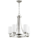 Lancaster 5 Light Medium Chandelier by Quorum - 6207-5