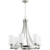 Lancaster 6 Light Medium Chandelier by Quorum - 6207-6