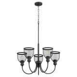 Omni 5 Light Medium Chandelier by Quorum - 6212-5