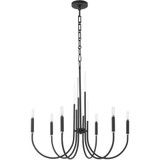 SUMMIT 6 Light Large Chandelier by Quorum - 6223-6