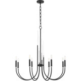 SUMMIT 8 Light Large Chandelier by Quorum - 6223-8