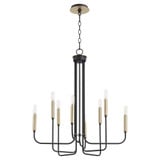 Hope 8 Light Medium Chandelier by Quorum - 630-8