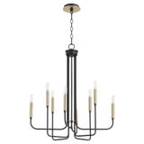 Hope 8 Light Medium Chandelier by Quorum - 630-8