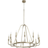 Marquee 12 Light Oversized Chandelier by Quorum - 6314-12