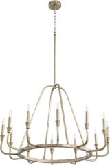 Marquee 12 Light Oversized Chandelier by Quorum - 6314-12