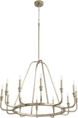 Marquee 12 Light Oversized Chandelier by Quorum - 6314-12