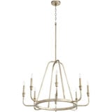 Marquee 8 Light Large Chandelier by Quorum - 6314-8