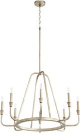 Marquee 8 Light Large Chandelier by Quorum - 6314-8