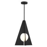 Orbel Pyramid Grande 10W 1 LED Large Pendant by Visual Comfort Modern - 700TDOBLPG-LED930