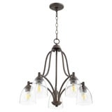 Barkley 5 Light Medium Chandelier by Quorum 6369-5 - 6369-5