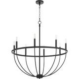 Tribute 8 Light Large Chandelier by Quorum - 6374-8