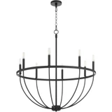 Tribute 8 Light Large Chandelier by Quorum - 6374-8