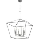 Gabriel 6 Light Medium Chandelier by Quorum - 644-6