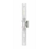 Beau 2 Light Wall Sconce 27 Inch Tall and 4.5 Inch Wide By Z-Lite - 740-2W
