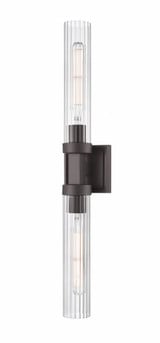 Beau 2 Light Wall Sconce 27 Inch Tall and 4.5 Inch Wide By Z-Lite - 740-2W