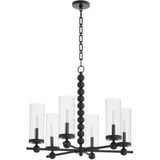 Lee Boulevard 6 Light Large Chandelier by Quorum 660-6 - 660-6