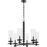 Lee Boulevard 6 Light Large Chandelier by Quorum 660-6 - 660-6