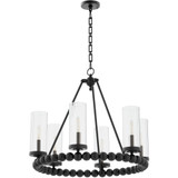 Lee Boulevard 6 Light Large Chandelier by Quorum 661-6 - 661-6