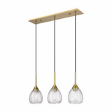 Berkshire 3 Light Cord Hung Island 26.9 Inch Wide by Innovations - 323-3I-G323-6