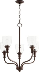 Richmond 5 Light Medium Chandelier by Quorum - 6811-5