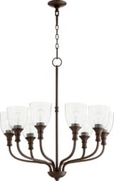 Richmond 8 Light Large Chandelier by Quorum - 6811-8