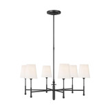 Capri 6 Light Large Chandelier by Visual Comfort Studio - TC1016