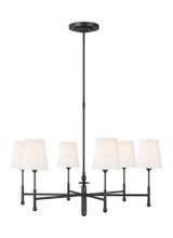 Capri 6 Light Large Chandelier by Visual Comfort Studio - TC1016