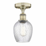 Salina 1 Light 5 Inch Wide Semi Flush Mount by Innovations - 616-1F-G292